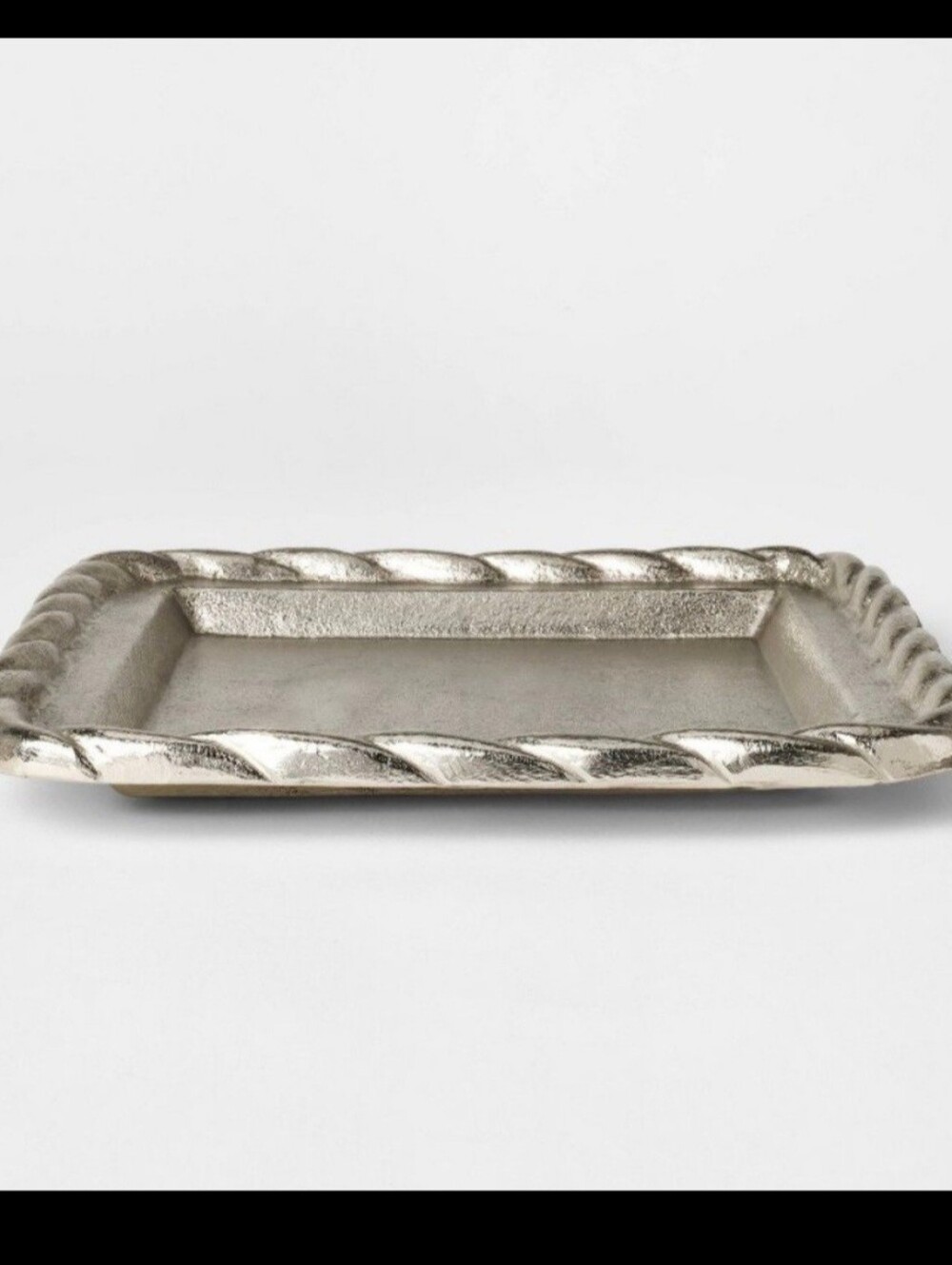Catchall Tray Silver - Threshold™ designed with Studio McGee